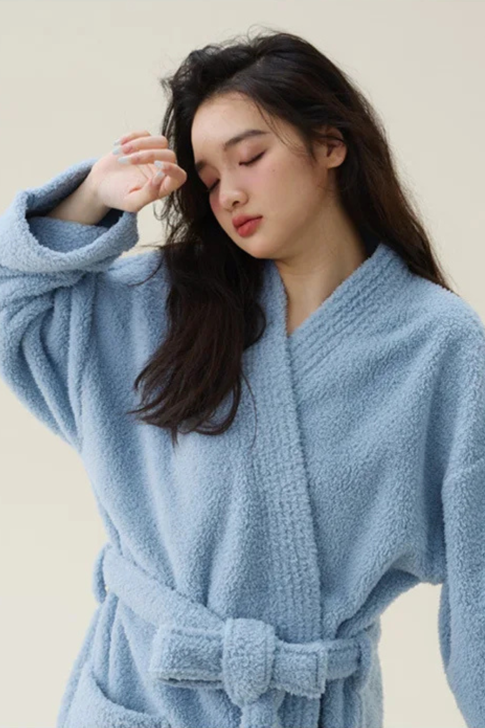 Peignoir Femme en Microfibre Extra Doux