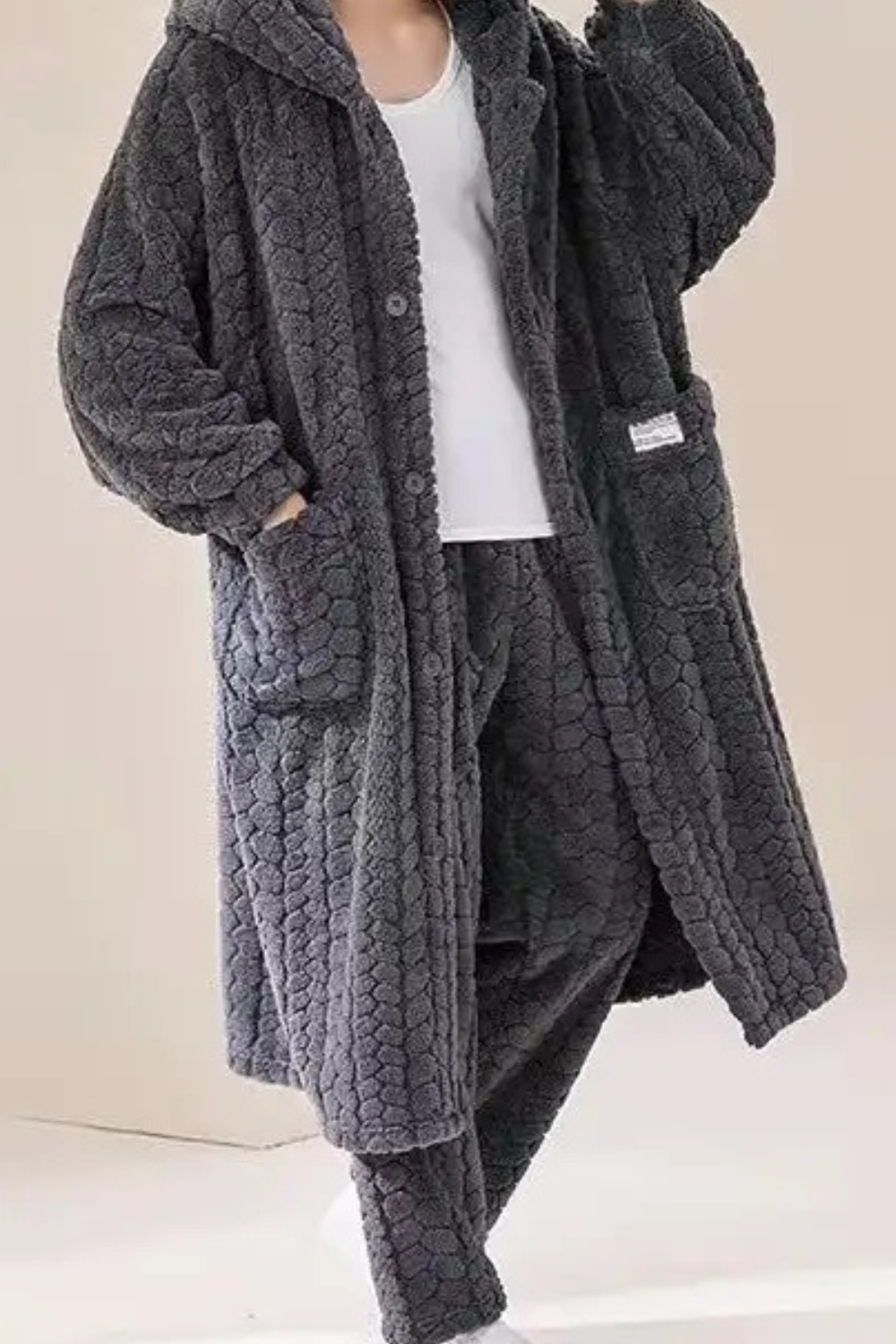 Peignoir Homme Pilou Pilou - Confort Absolu