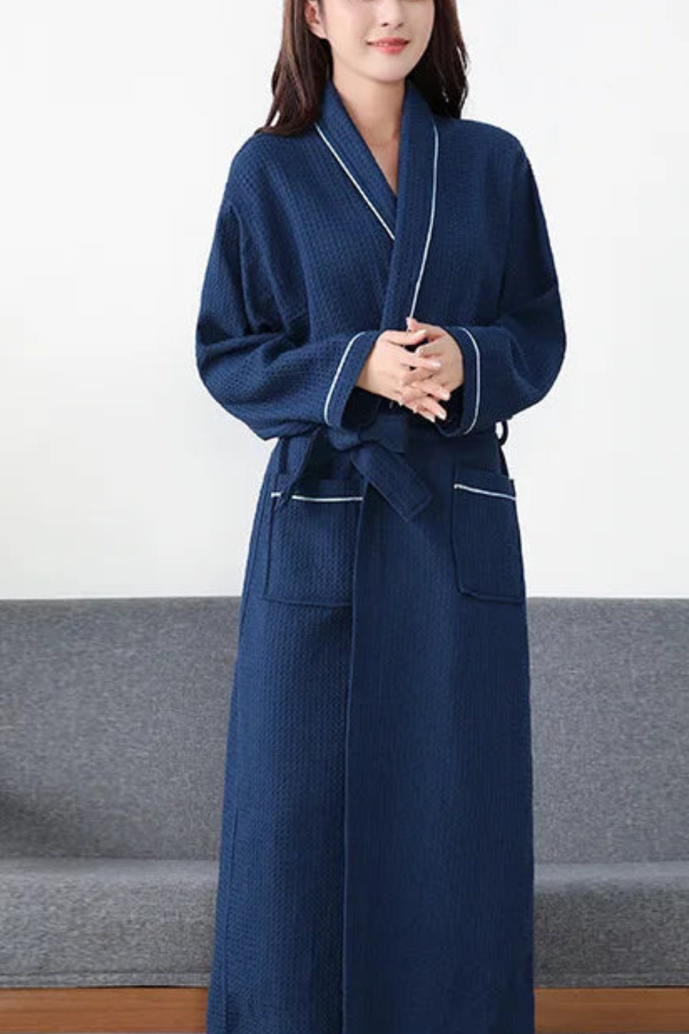 Peignoir de Bain en Coton | Confort et Élégance