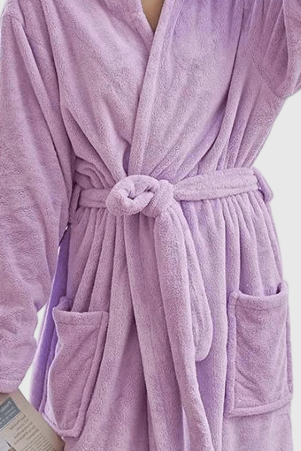 Peignoir de Bain Femme | Moelleux avec Capuche