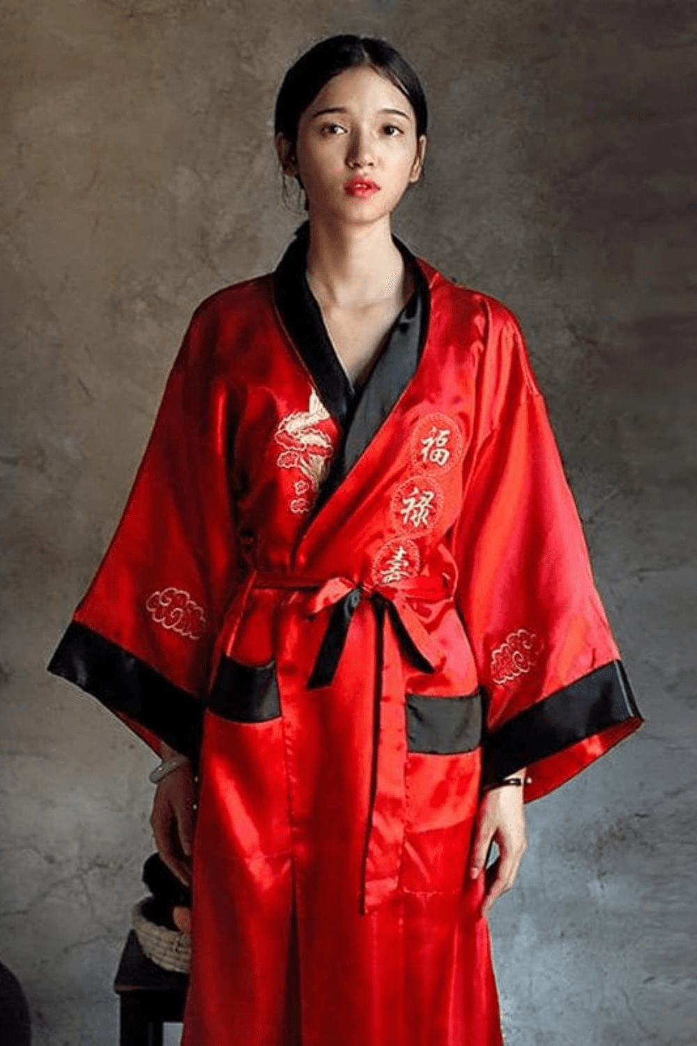 Kimono Chinois Élégant et Confortable