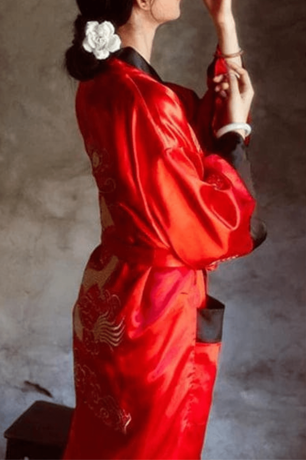 Kimono Chinois Élégant et Confortable