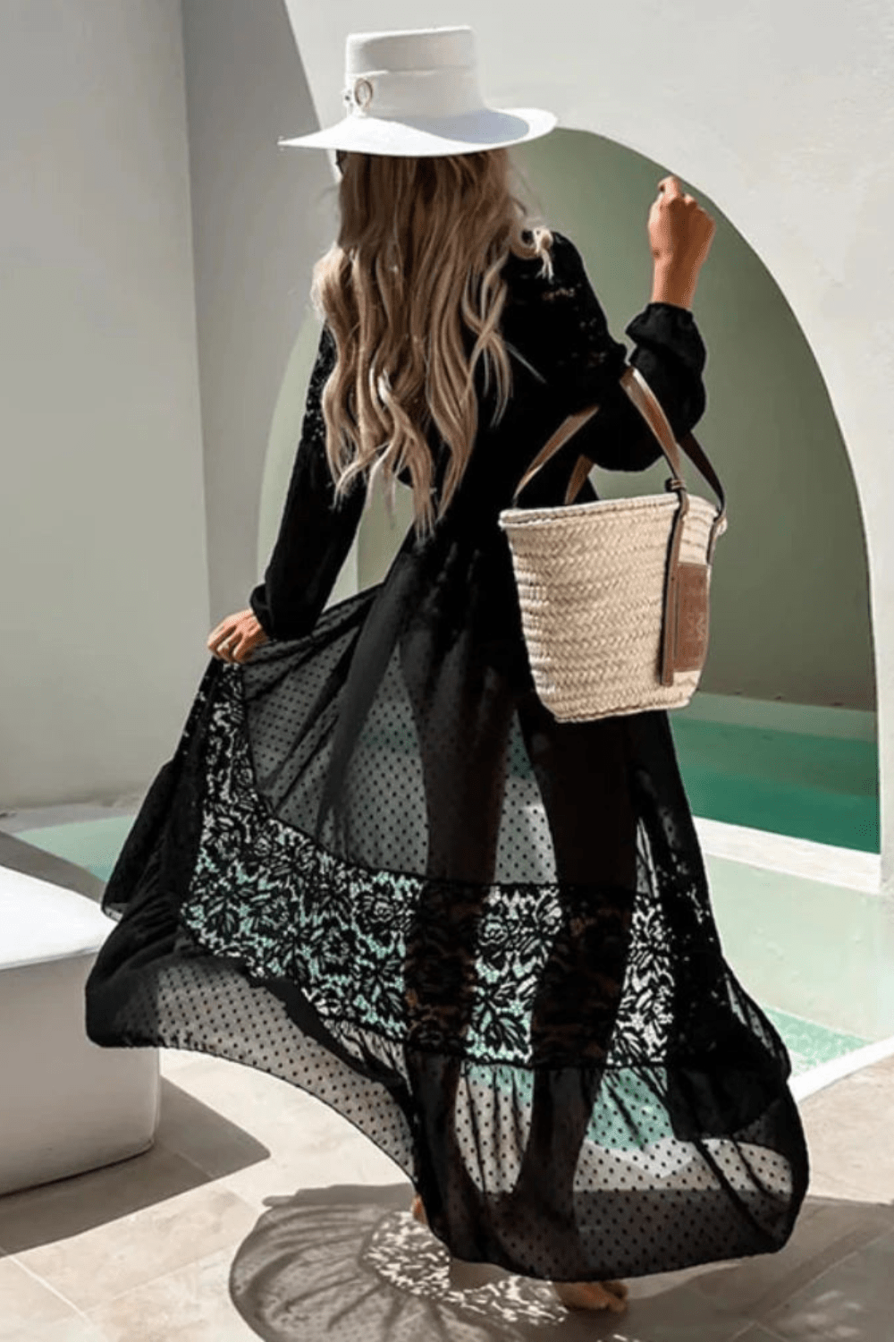 Kimono en Dentelle - Élégance et Confort