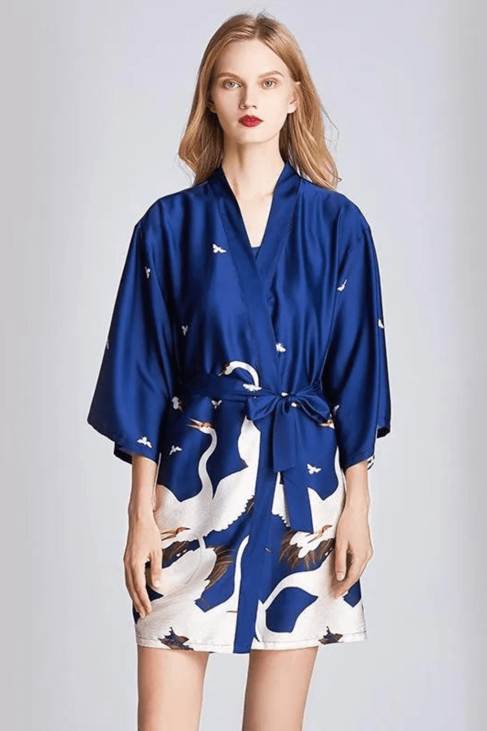 Kimono Femme Bleu - Élégance et Confort