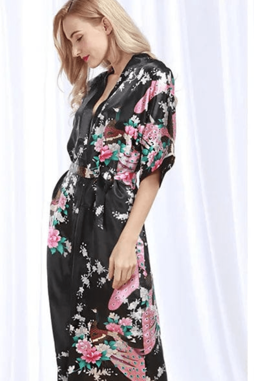 Kimono Femme en Soie - Élégance et Confort