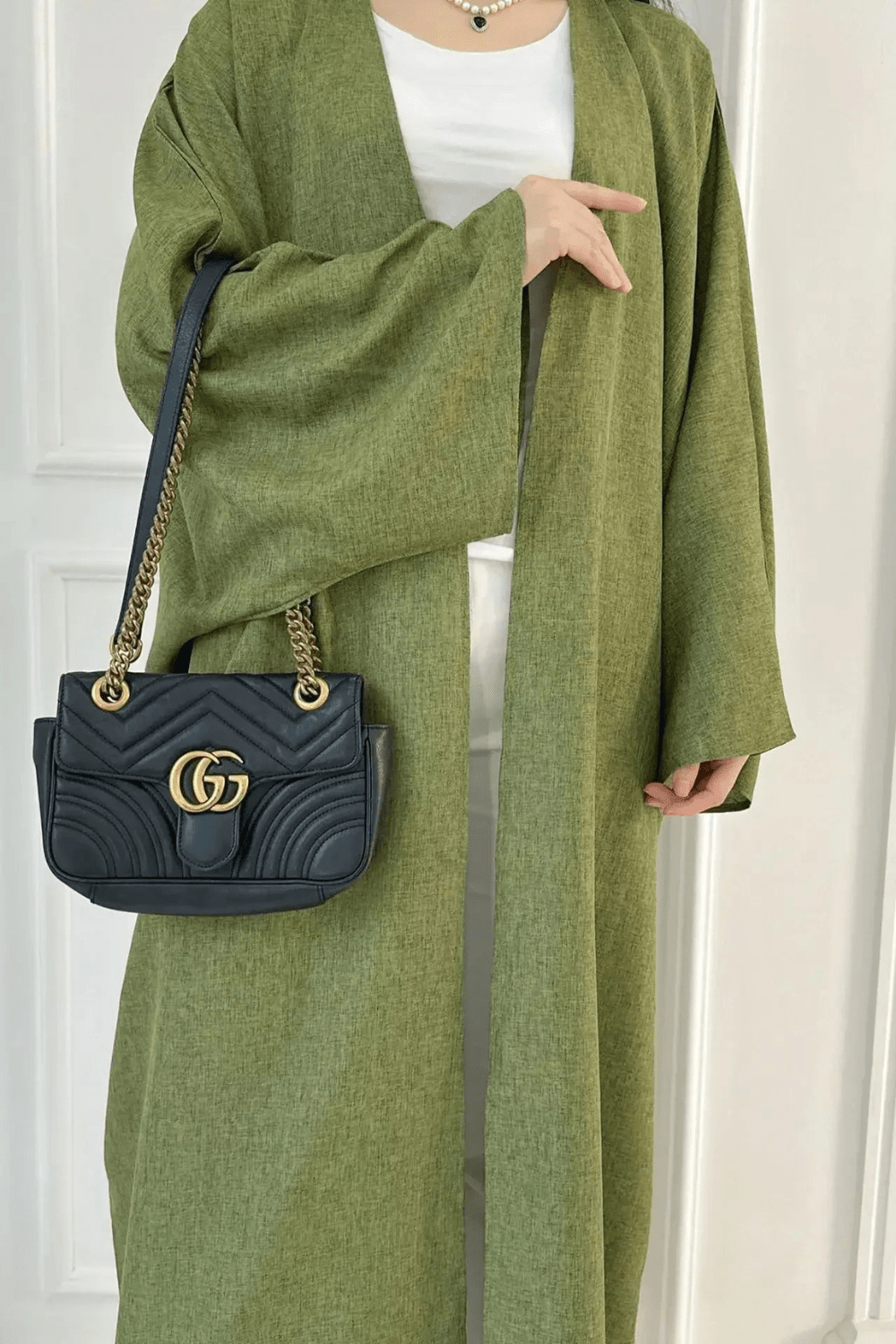 Kimono Kaki - Élégance et Confort