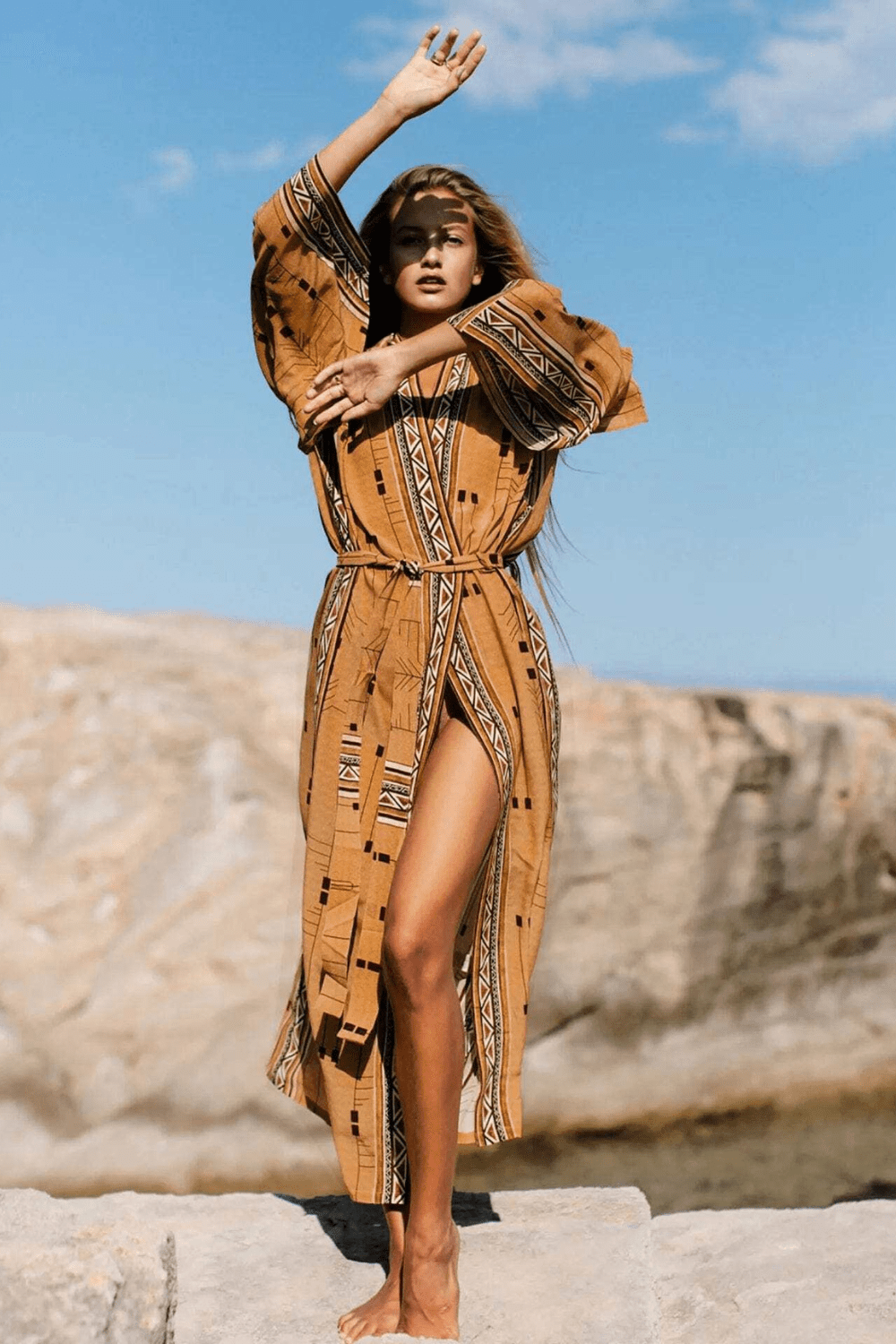 Kimono Long - Élégance et Confort