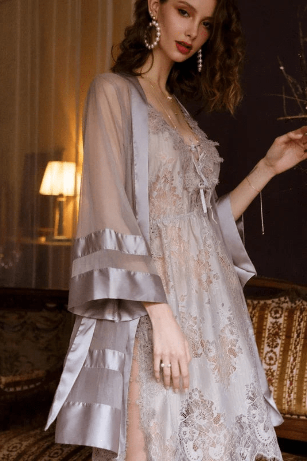 Kimono de Mariage Élégant