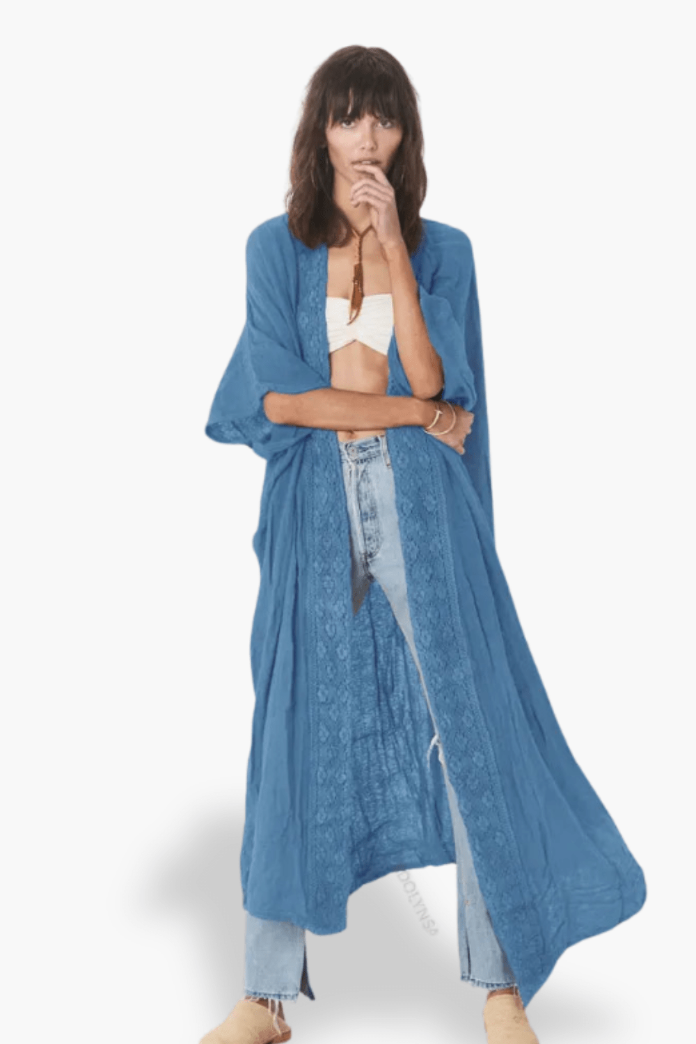 Kimono Marron - Élégance et Confort