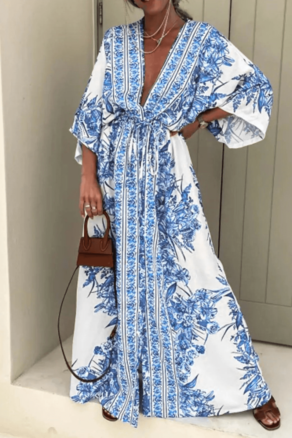 Kimono | Robe Bleu