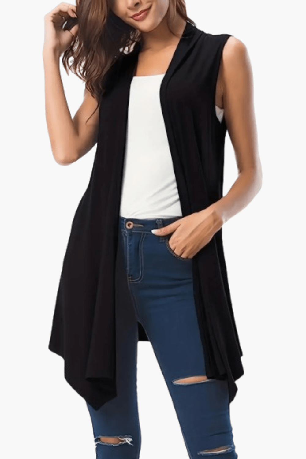 Kimono Sans Manche - Élégance et Confort