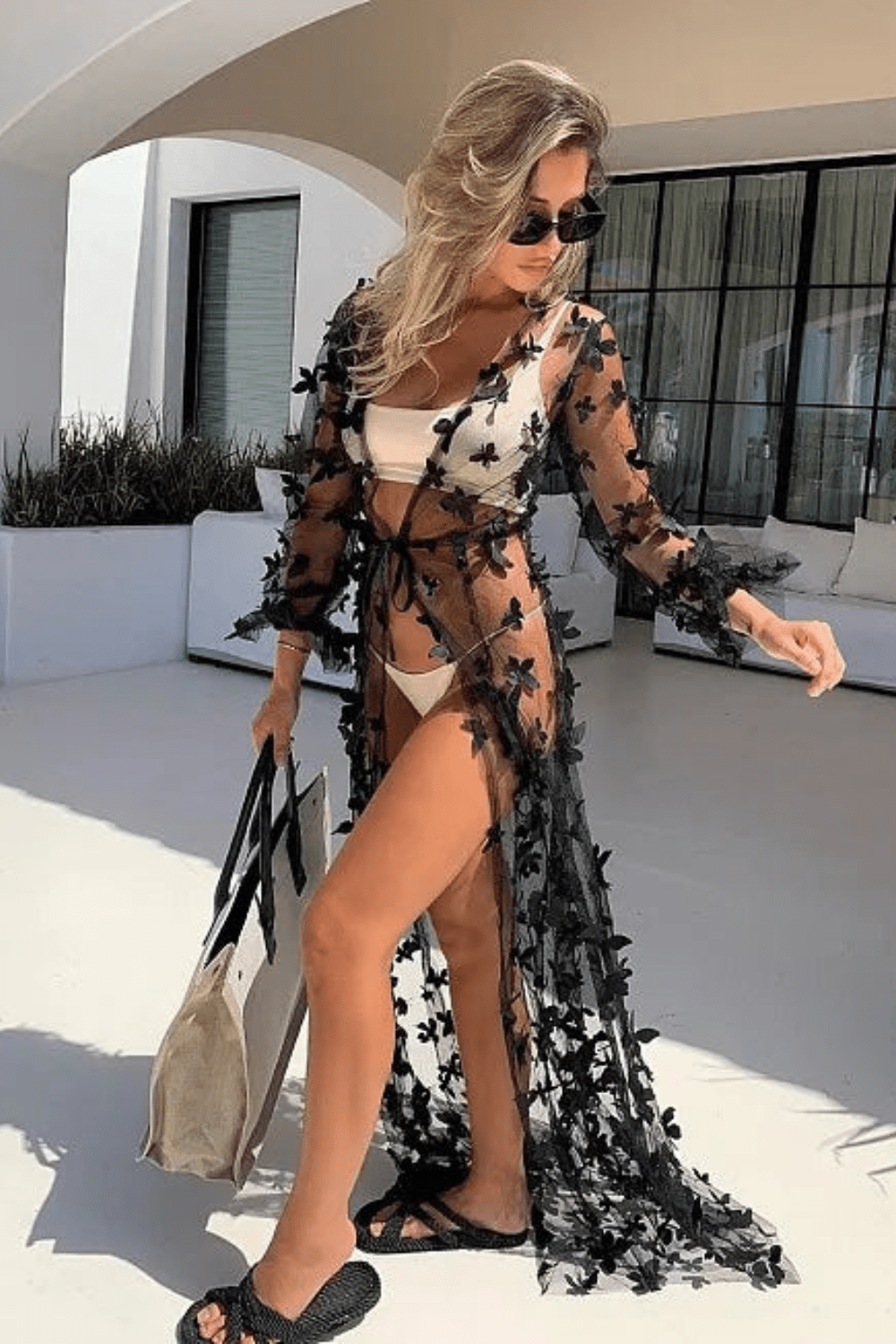 Kimono Transparent - Élégance et Confort