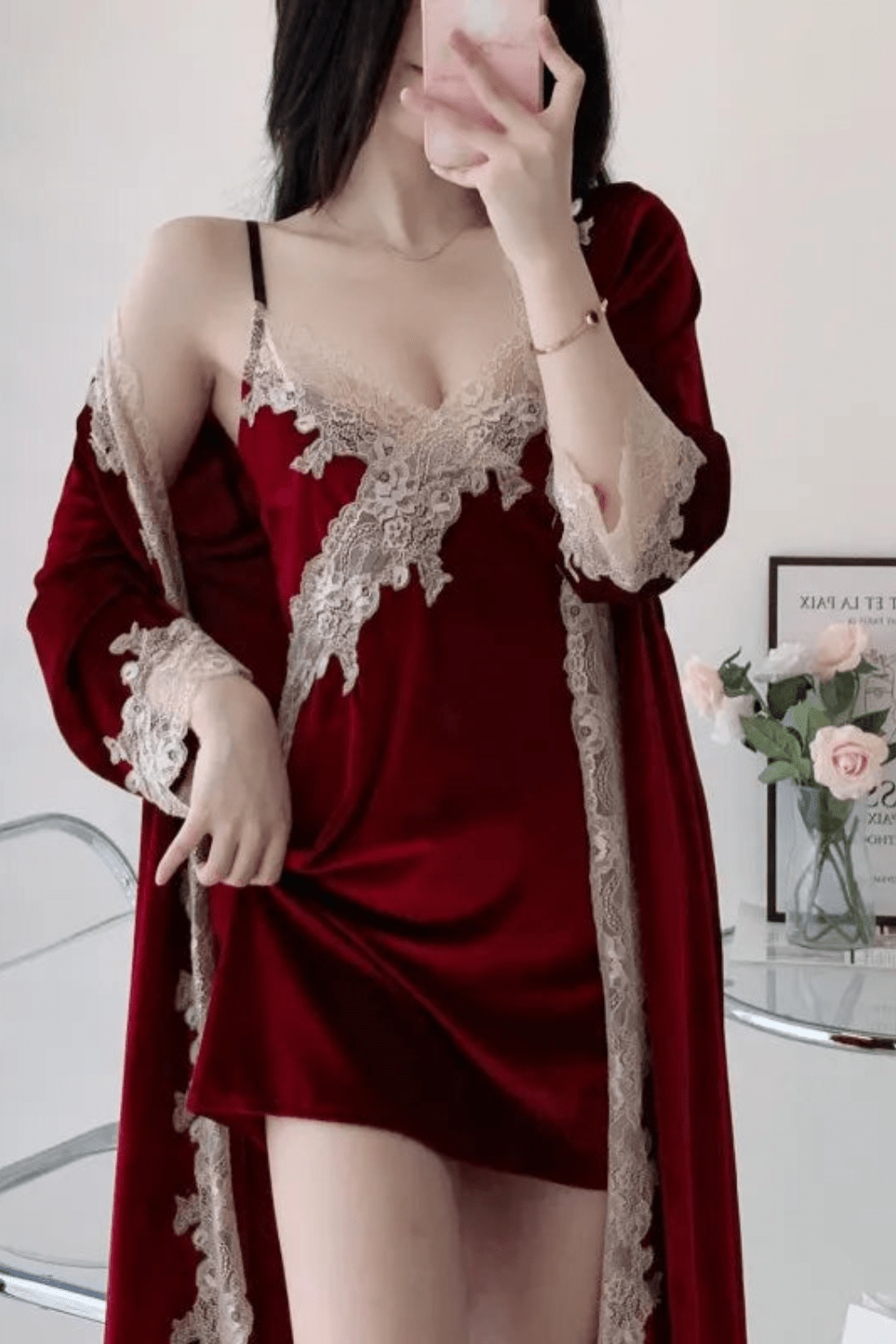 Kimono en Velours - Élégance et Confort