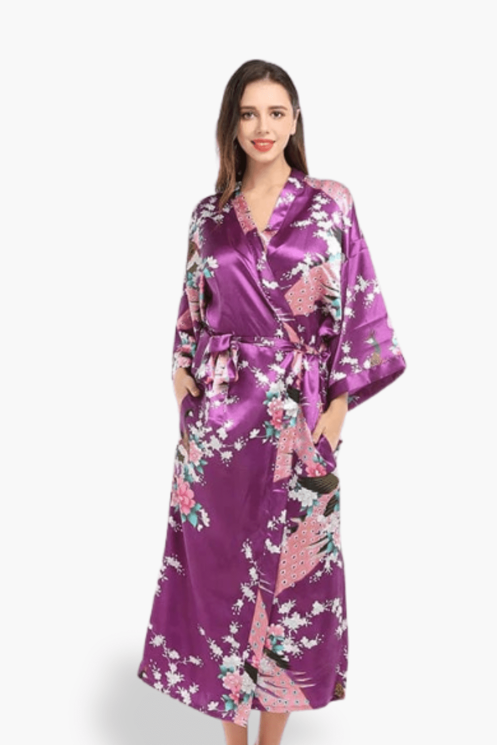 Kimono Violet | Élégance et Confort
