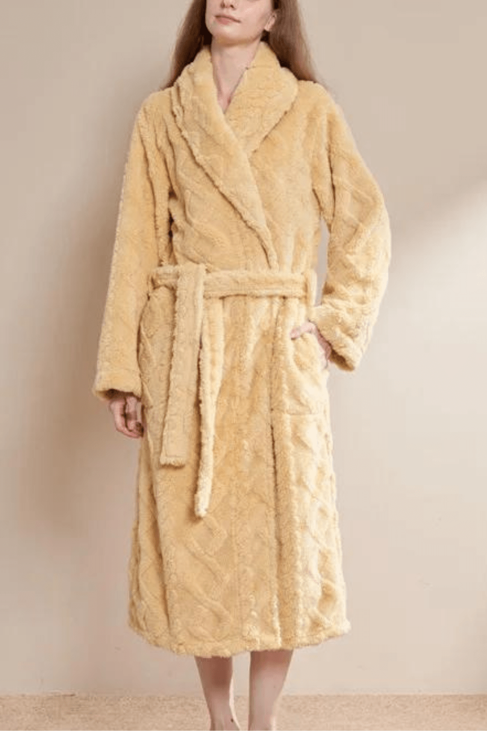 Peignoir Femme | Blanc - Élégance Confortable