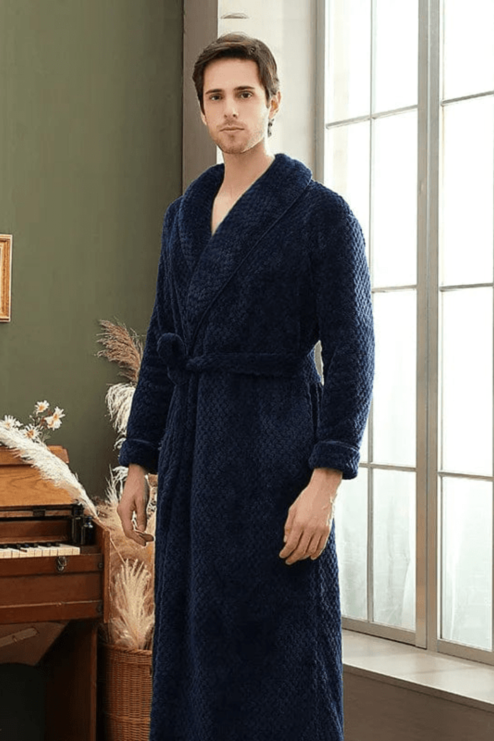 Peignoir Homme Blanc | Élégance et Confort