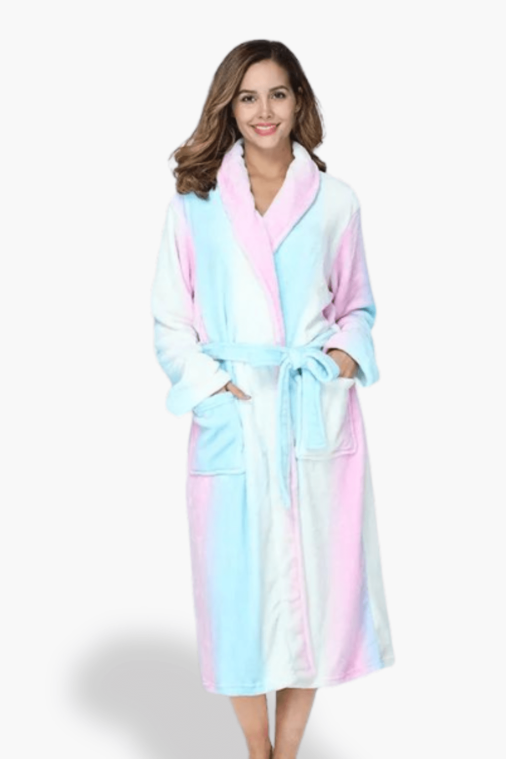 Peignoir Femme Doux et Confortable pour Intérieur