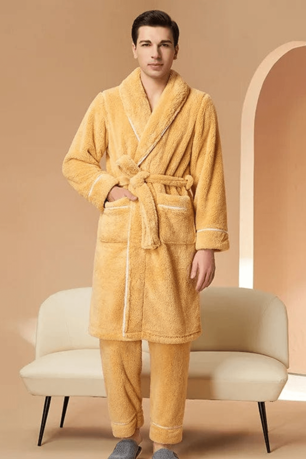 Peignoir Homme | Intérieur - Confort et Élégance