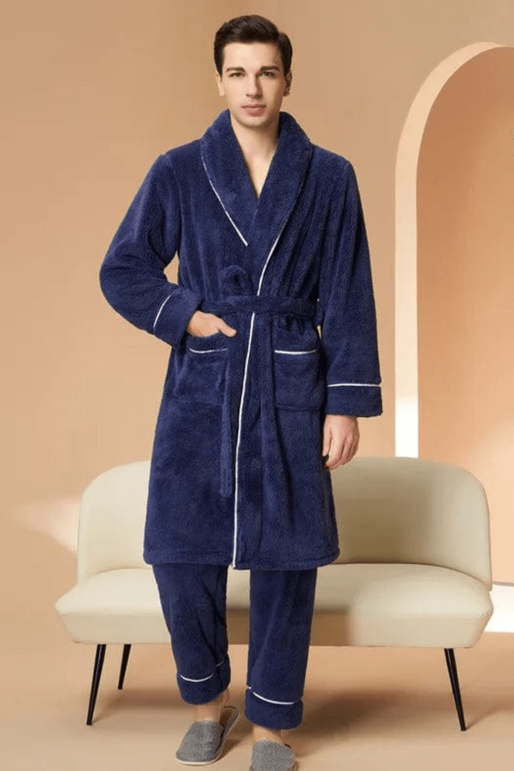 Peignoir de Bain Confortable et Élégant