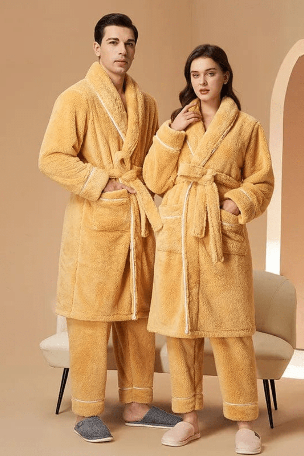 Peignoir Homme | Intérieur - Confort et Élégance