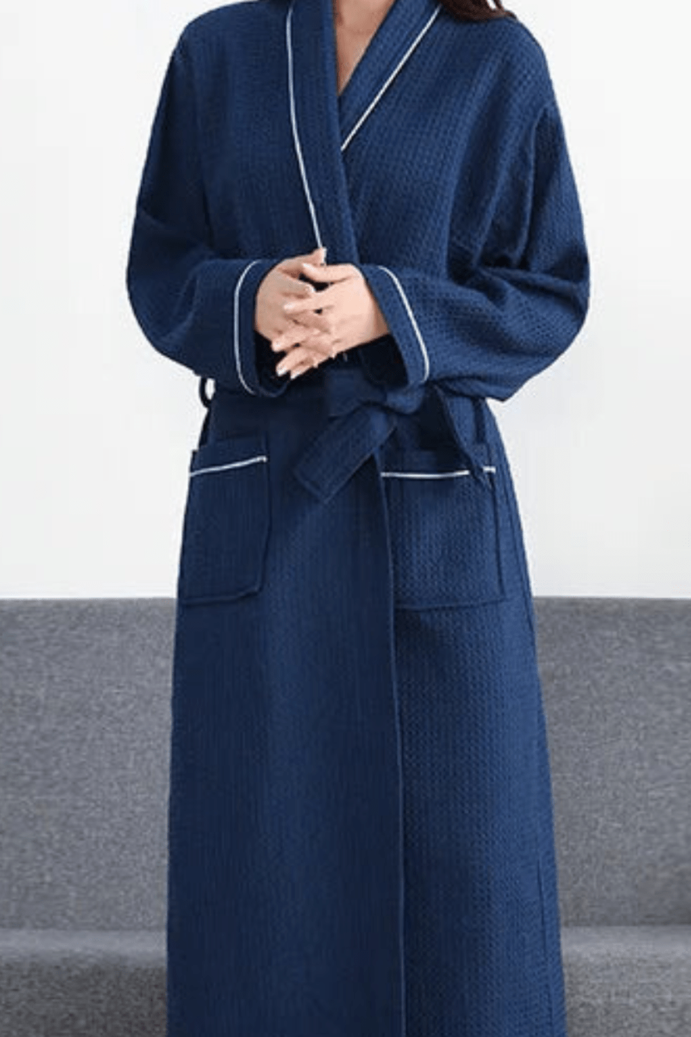 Peignoir de Bain en Coton | Confort et Élégance