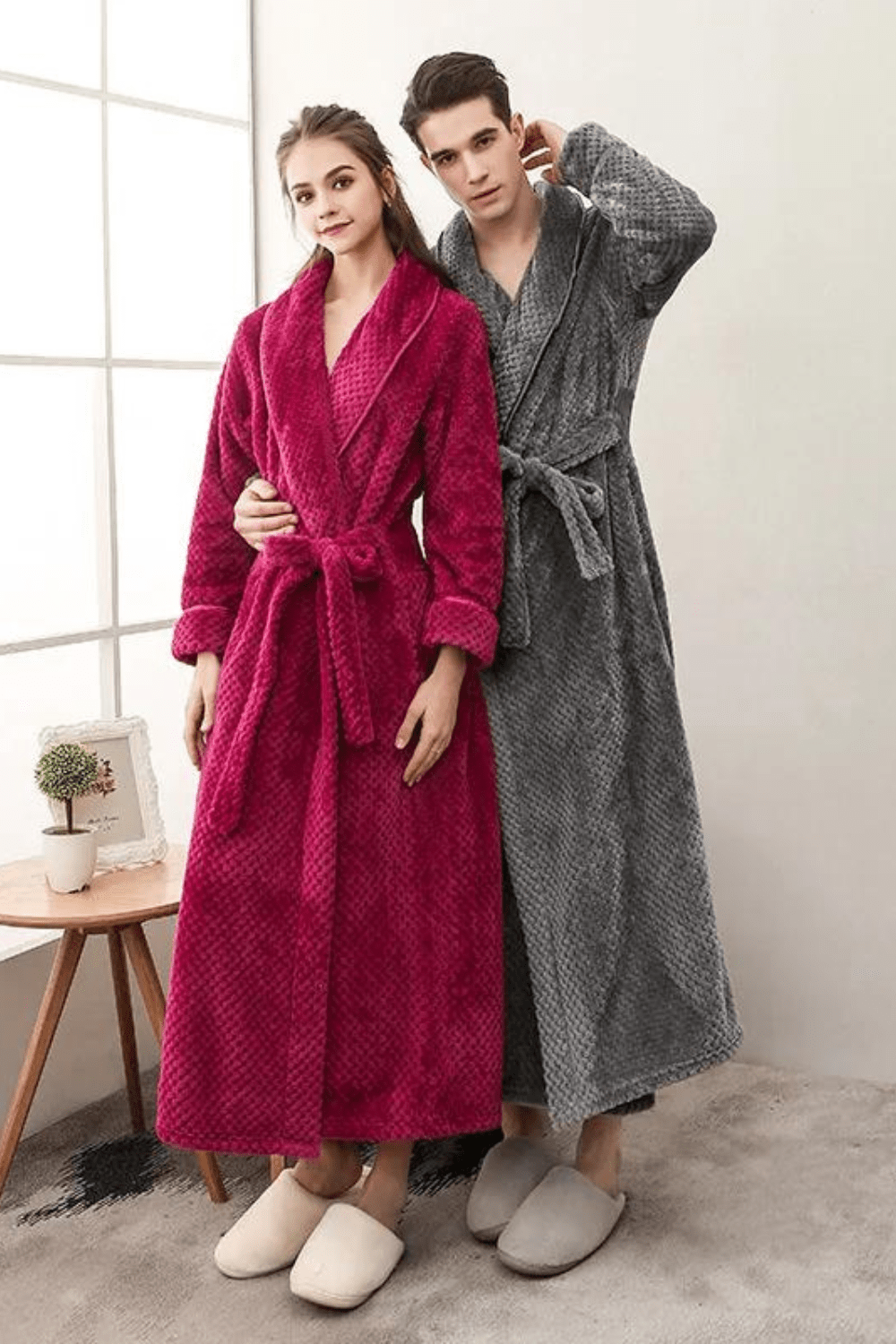 Peignoir Femme | Bain Coton – Élégance et Confort