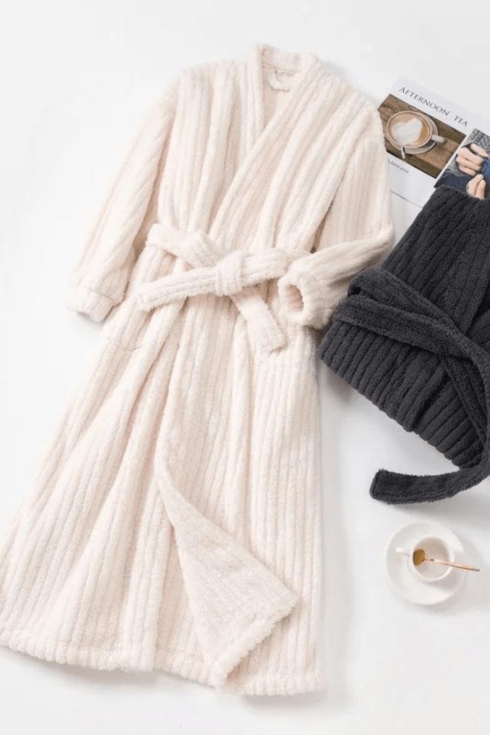 Peignoir Femme Luxe | Bain Élégant et Confortable