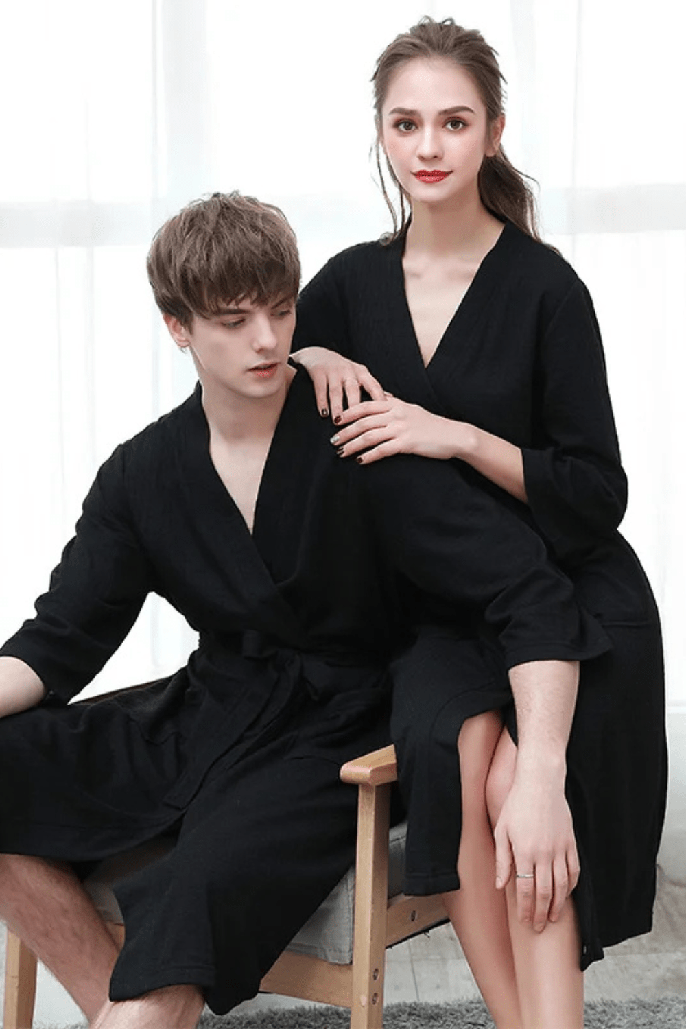 Peignoir de Bain | Noir