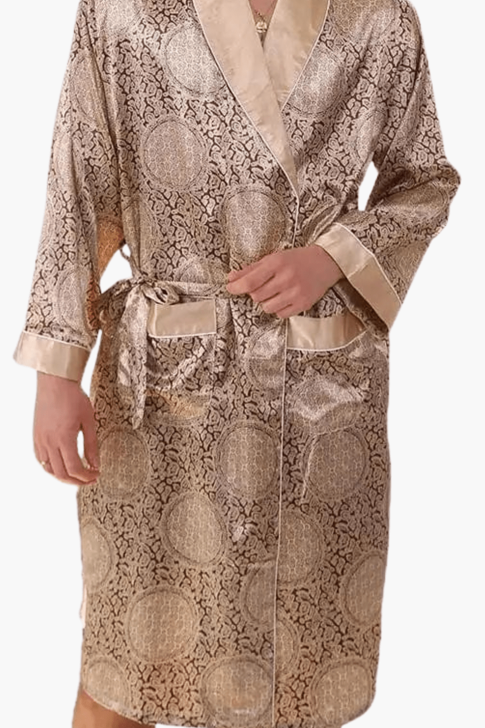 Peignoir Homme en Soie - Élégance et Confort