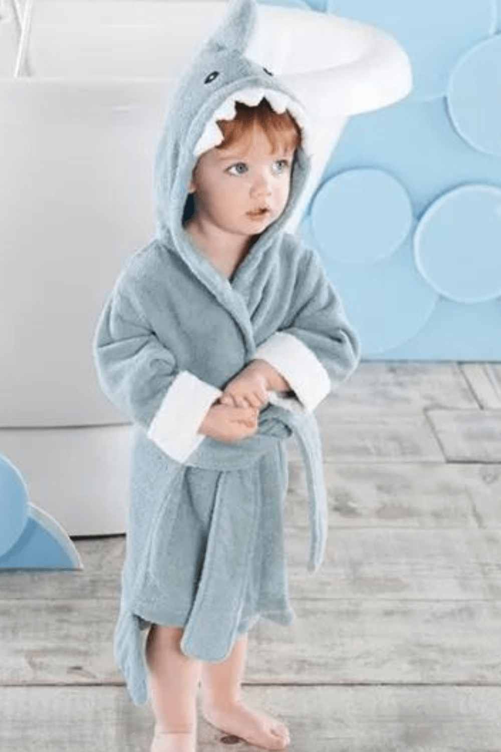 Peignoir Enfant Requin - Confort et Douceur
