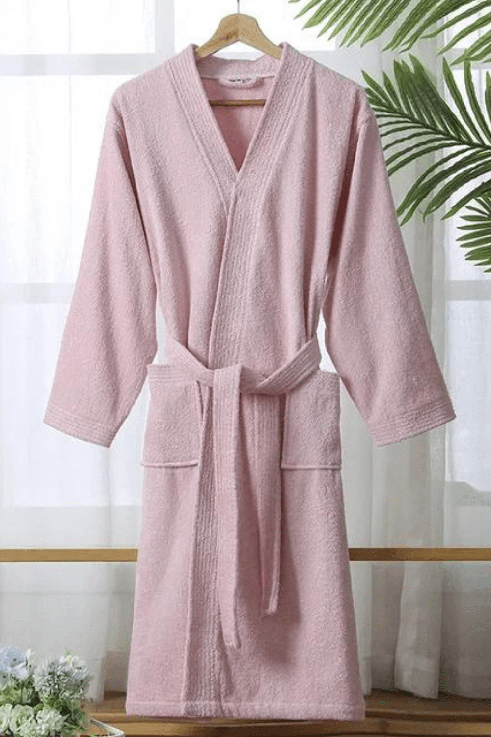Peignoir Éponge Doux et Confortable
