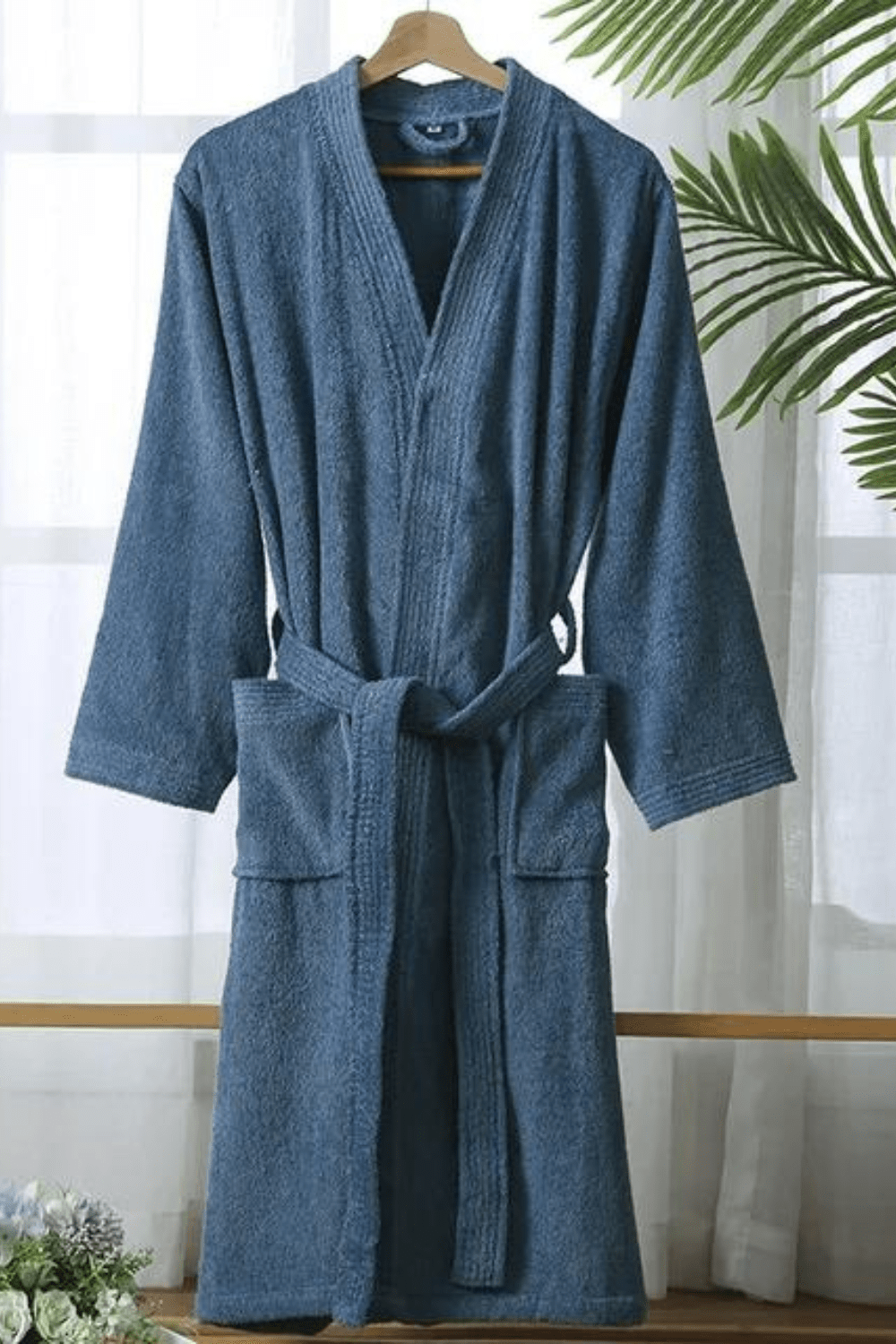 Peignoir Éponge Doux et Confortable