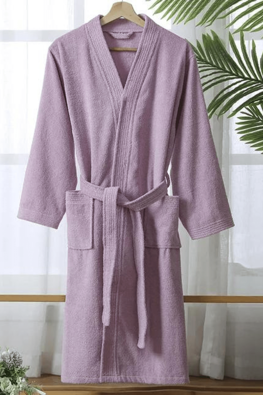 Peignoir Éponge Doux et Confortable