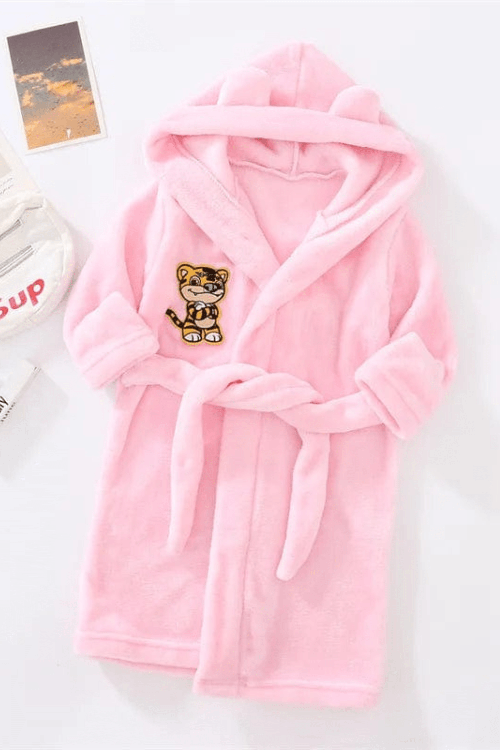 Peignoir Éponge pour Fille - Douceur et Confort