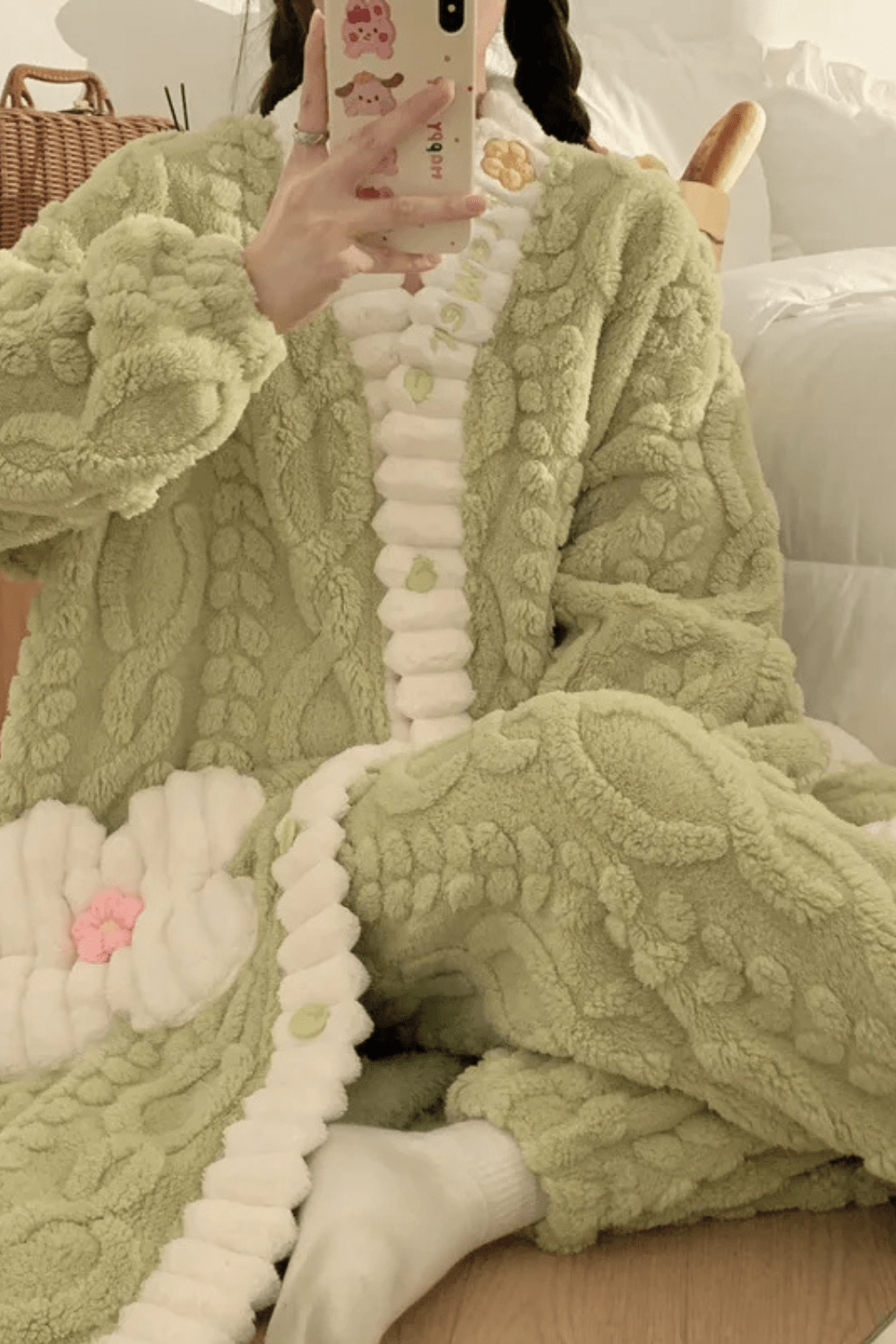 Peignoir Femme Boutonné - Élégance et Confort