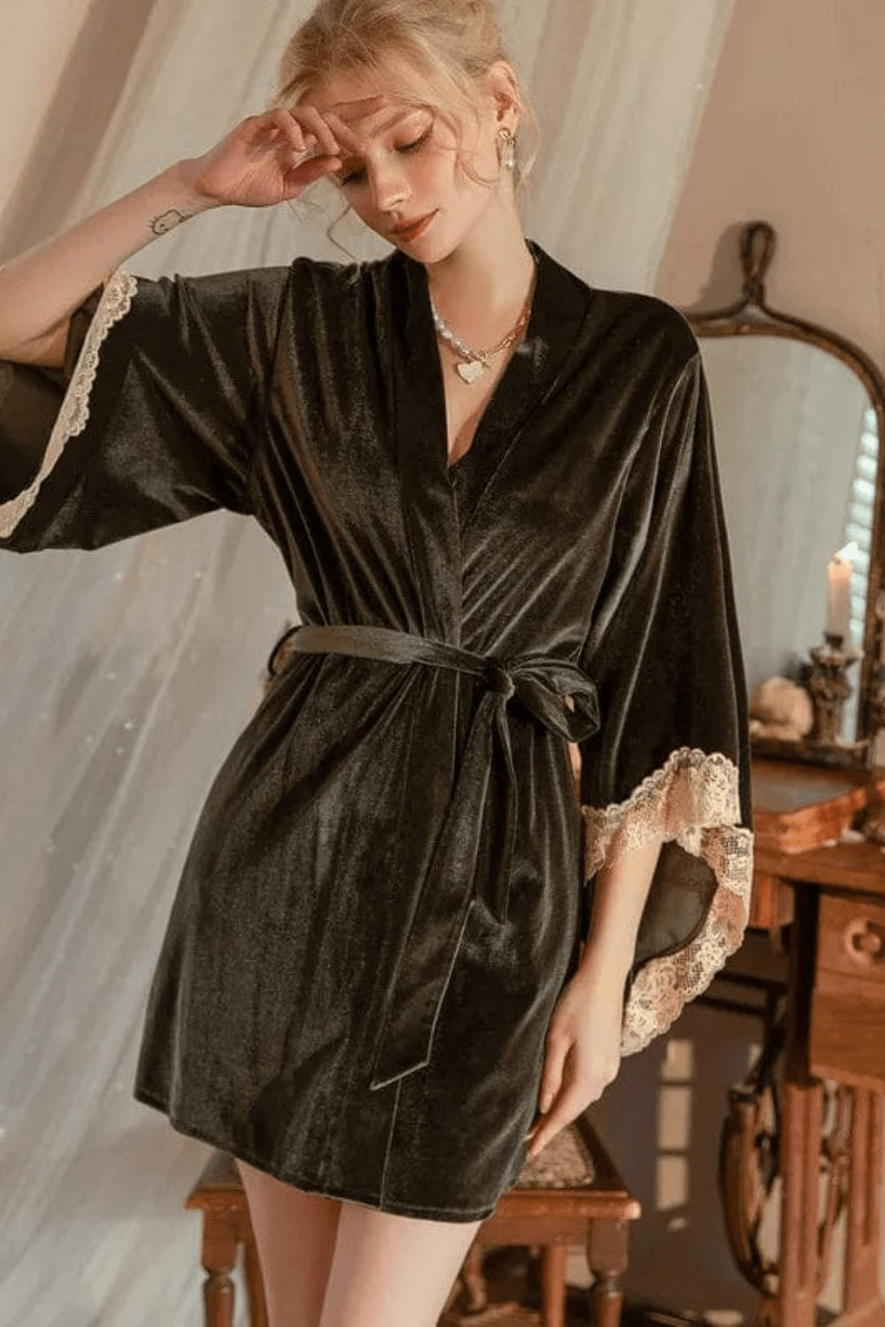 Peignoir Femme | Velours