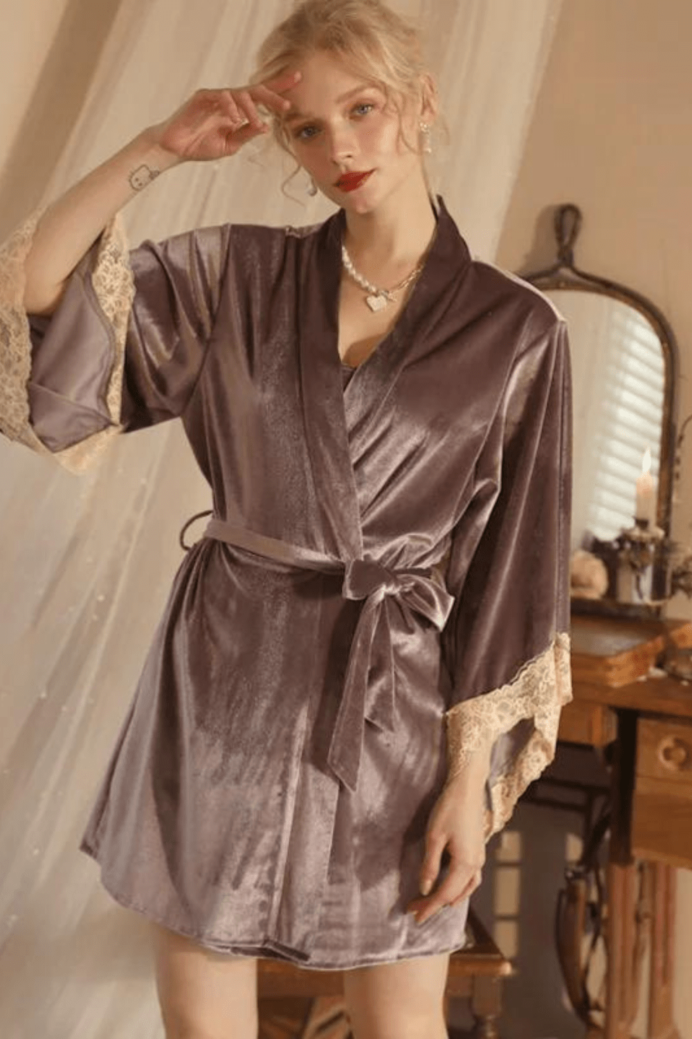 Peignoir Femme | Velours