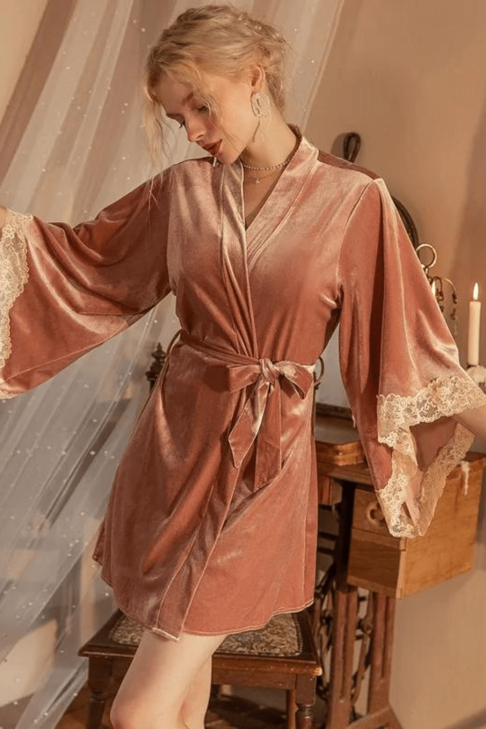 Peignoir Femme | Velours