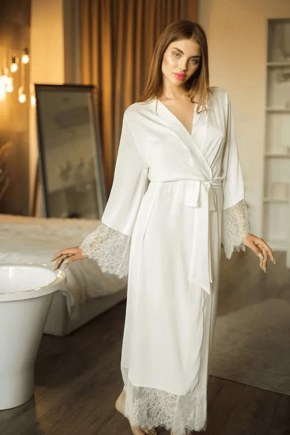 Peignoir Femme Luxe | Spécial Mariage