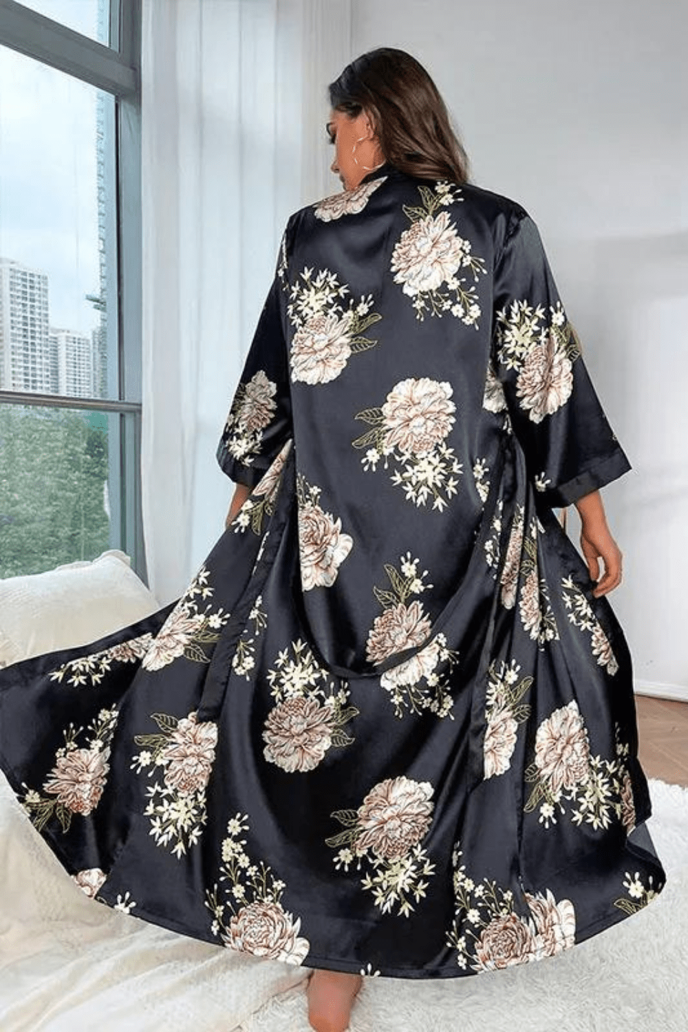 Peignoir Kimono Long | Femme