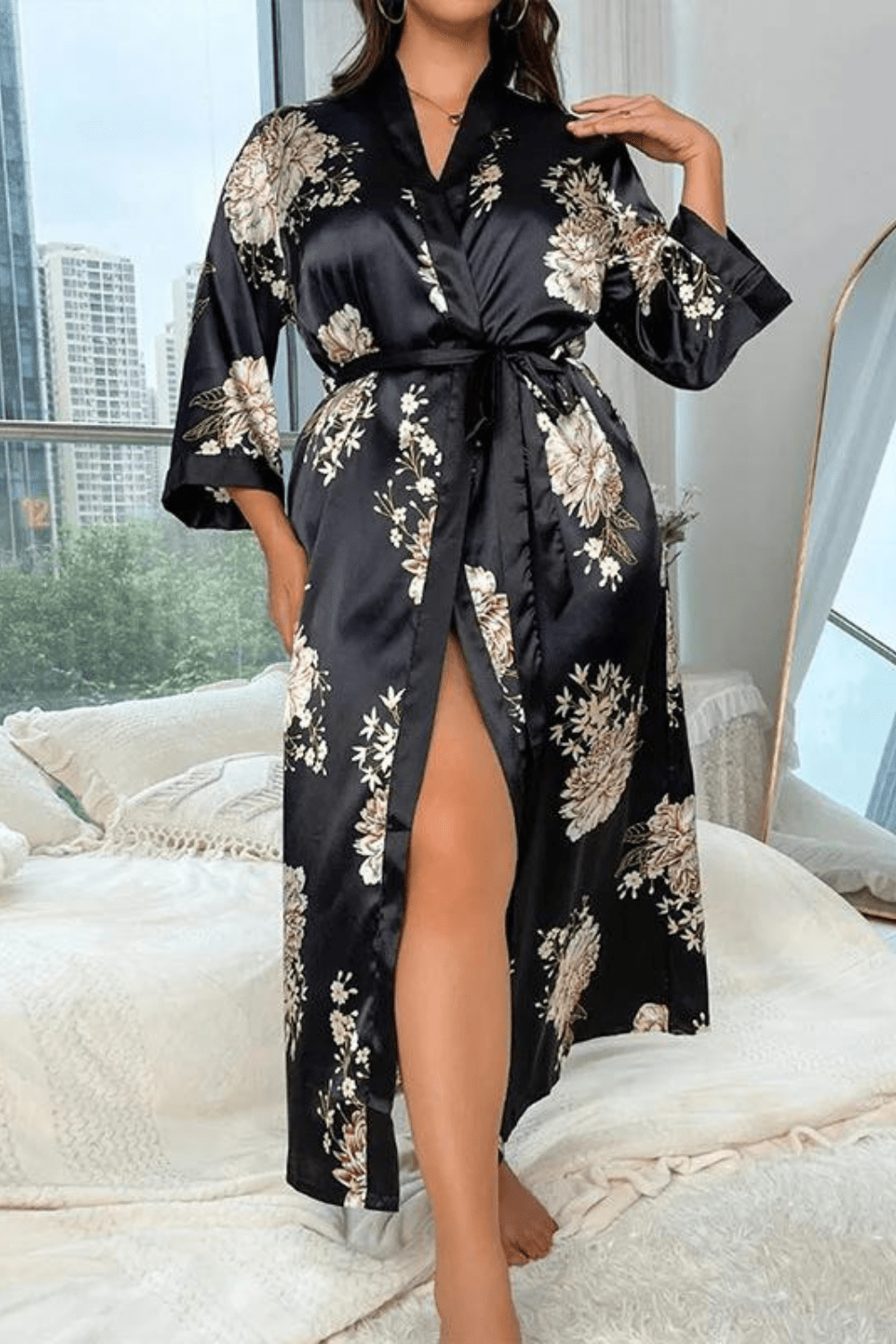 Peignoir Kimono Long | Femme