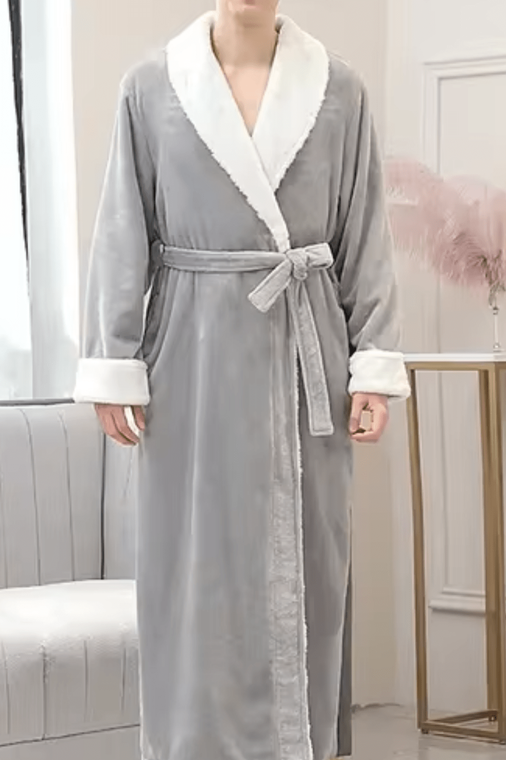 Peignoir Homme Douche - Élégance et Confort