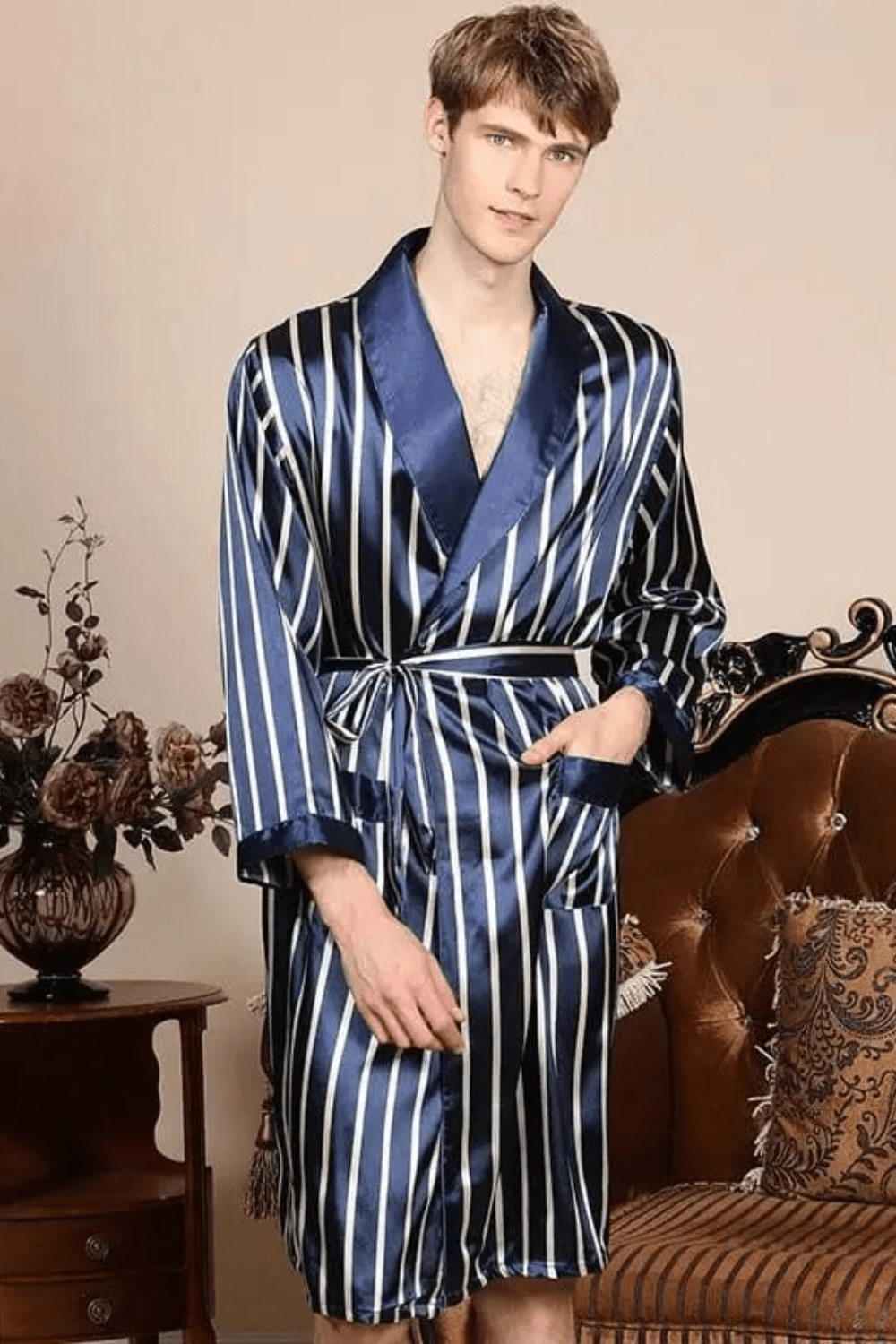 Peignoir Homme Été - Confort et Élégance