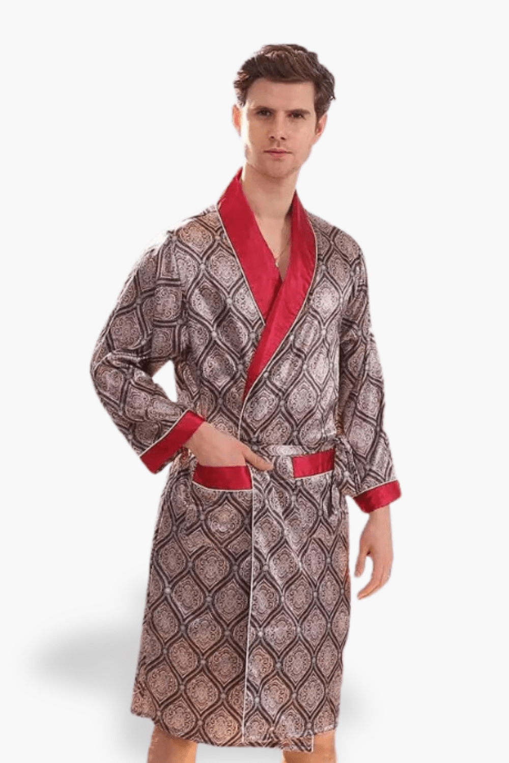 Peignoir Homme Grande Taille XL - Confort et Élégance