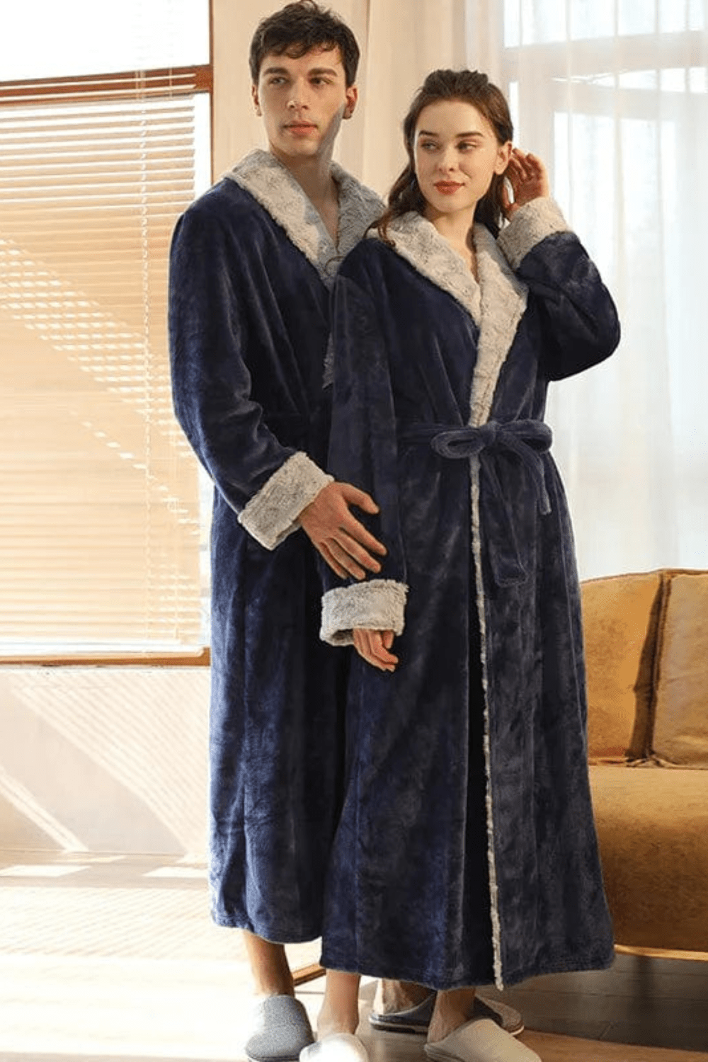 Peignoir Homme Long - Confort et Élégance