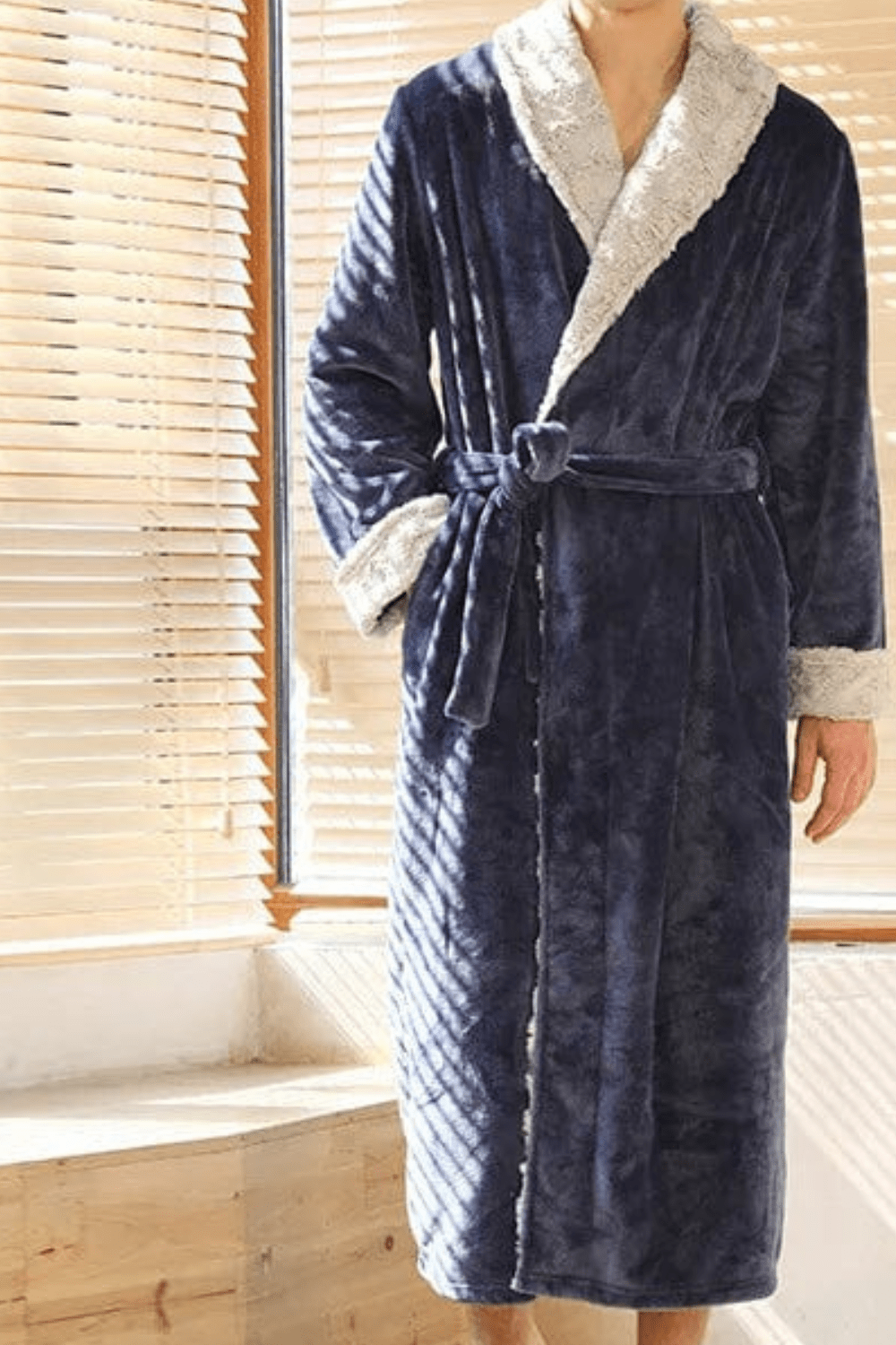 Peignoir Homme Long - Confort et Élégance