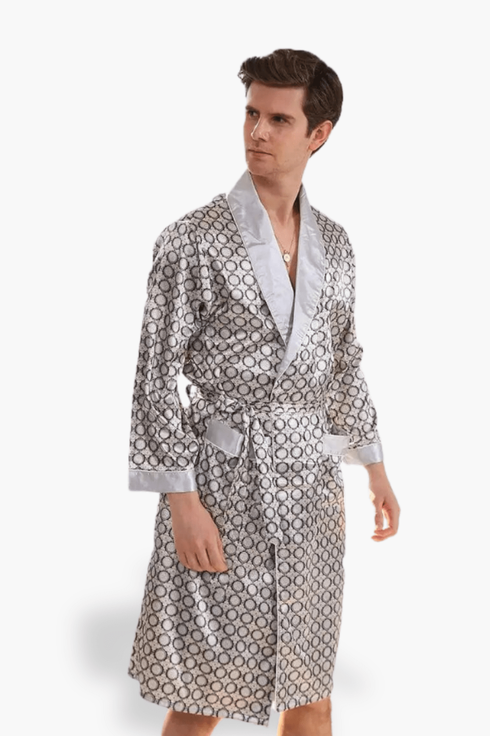 Peignoir Homme Sexy en Satin