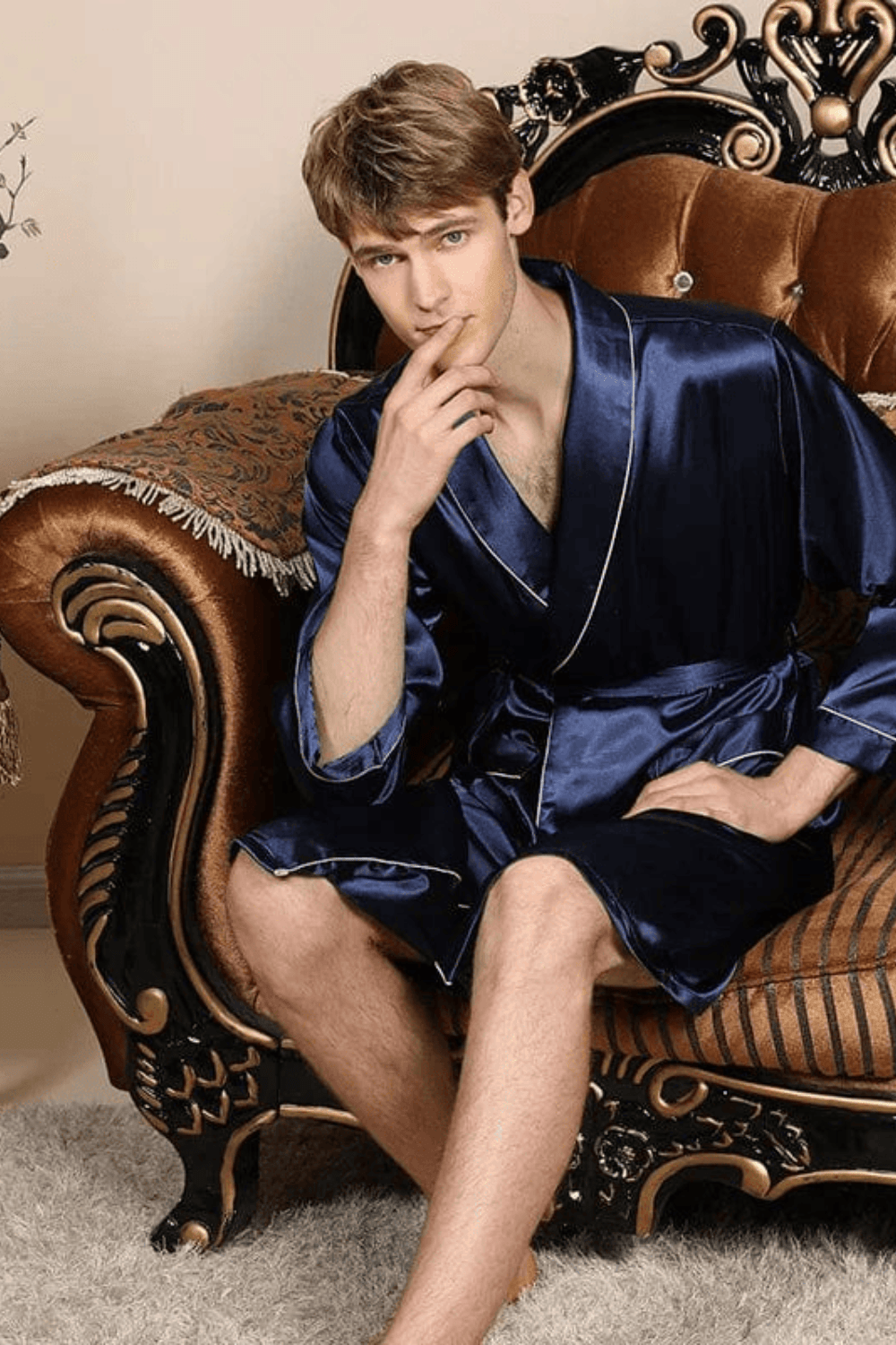 Peignoir Homme Élégant | Confort et Style