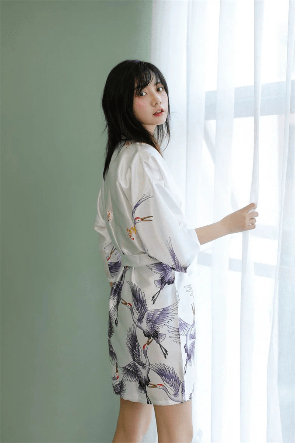 Peignoir Kimono Élégant et Confortable