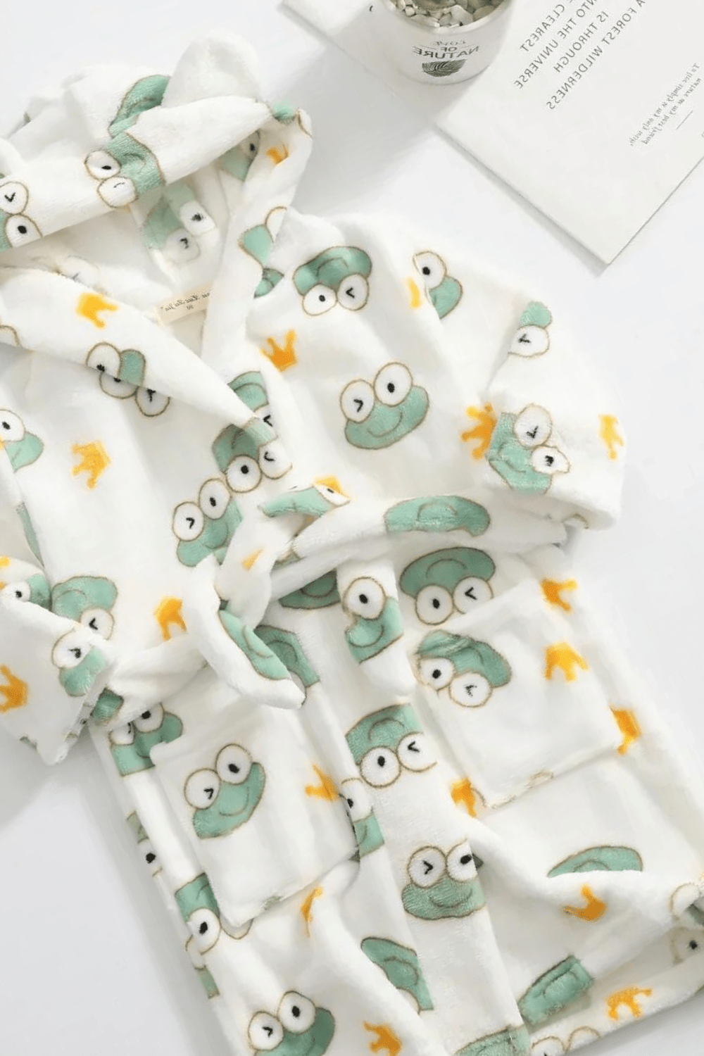 Peignoir Enfant en Polaire Douce et Confortable